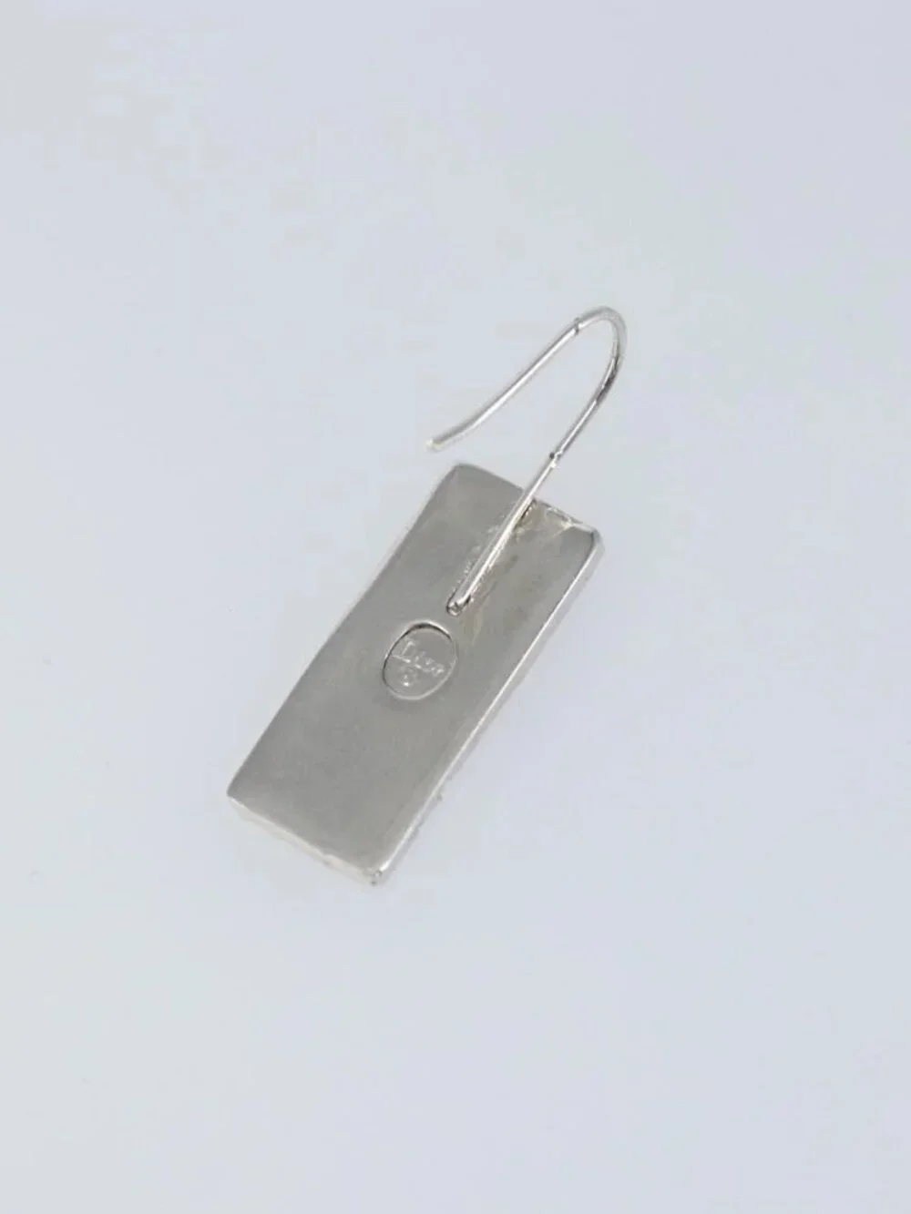Christian Dior Pierce Earring metal Blue Auth yk20067